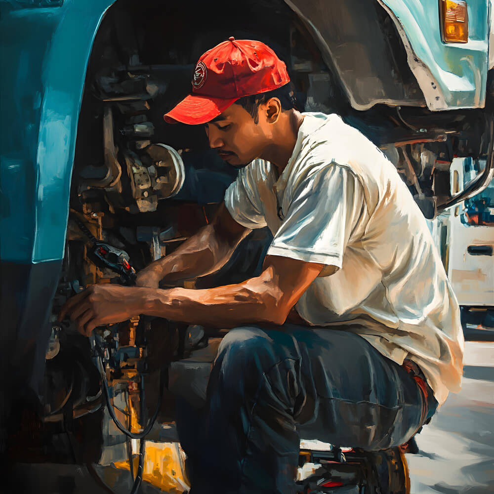 Truck Service shop in Willards MD