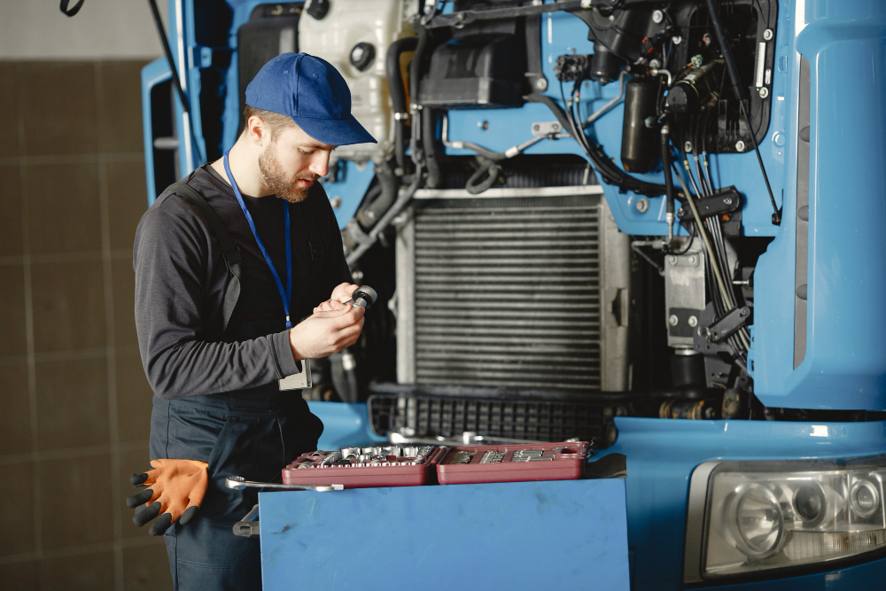 Truck repair shop in Willards, MD